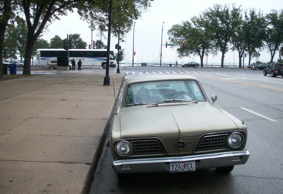 Lake Michigan and Lakeshore Drive Behind