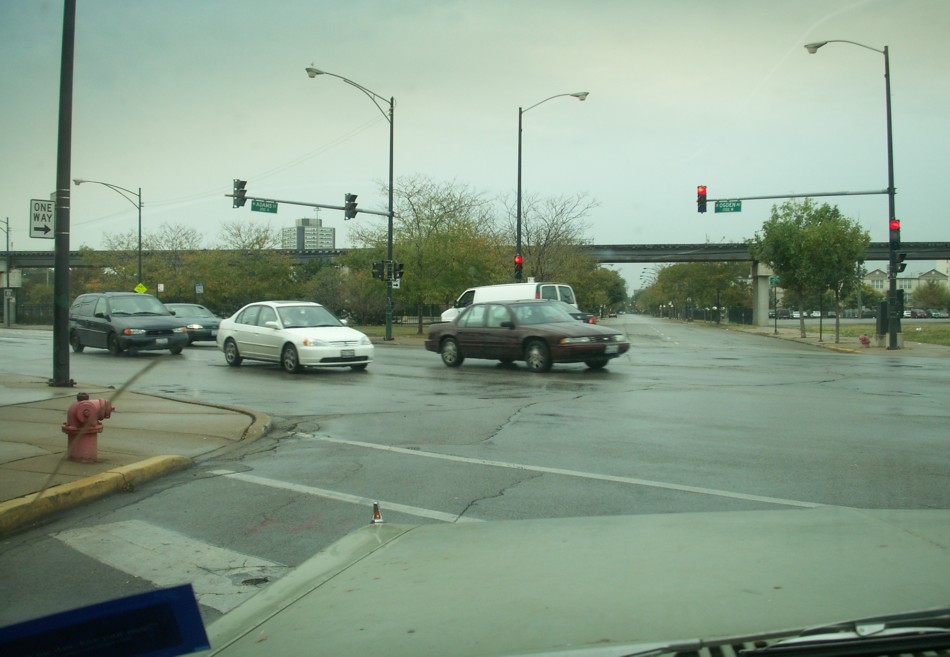 Left onto Ogden here.