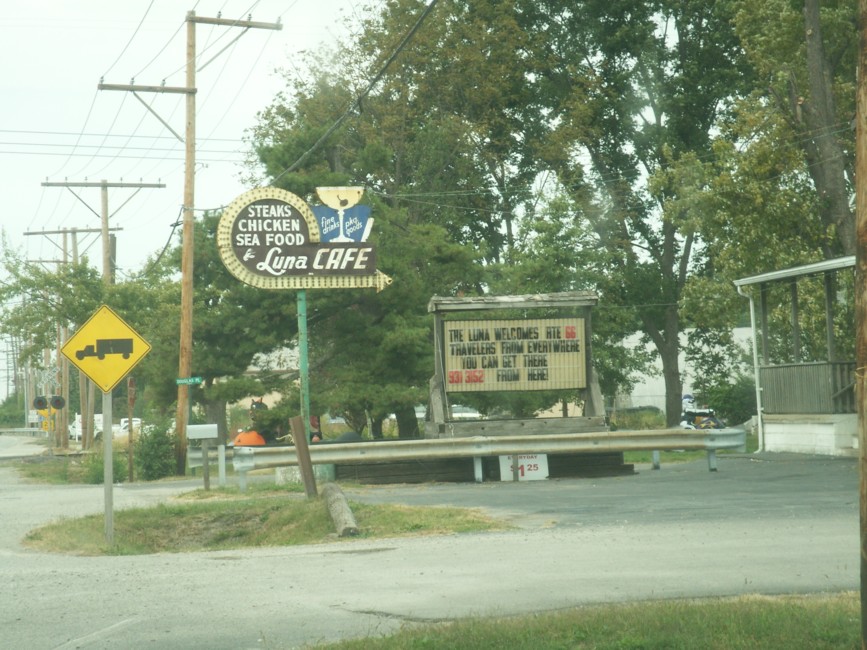 Restaurant Sign.