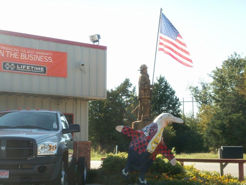 Fireman Statue