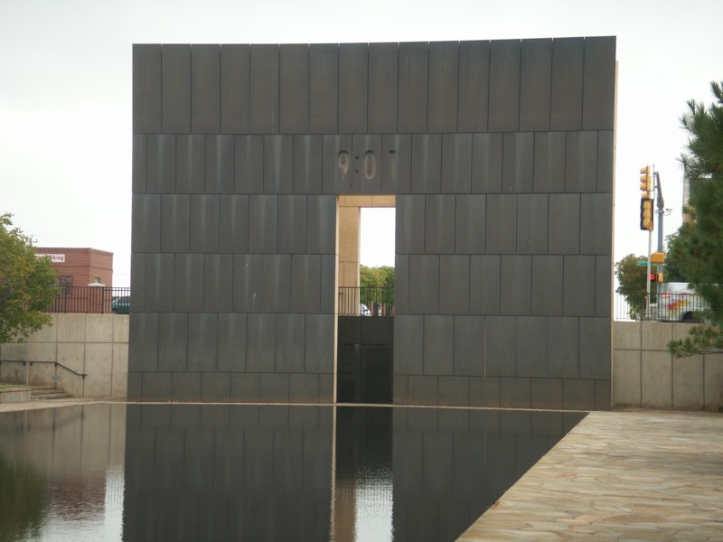 Murrah Memorial Entrance