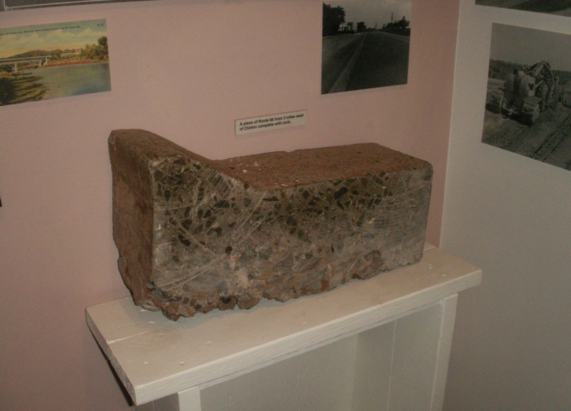 Section of Concrete Paving